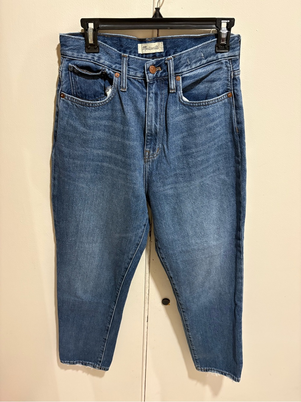 Madewell the mom Jean